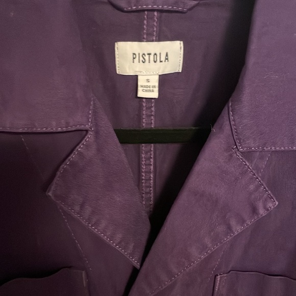 Pistola Grover Jumpsuit in Lila Purple - Picture 6 of 8
